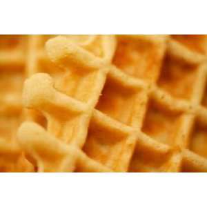  Butter Waffles Close up   Peel and Stick Wall Decal by 