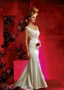 Diamond Bride Wedding Dress # D419IvorySz 10  