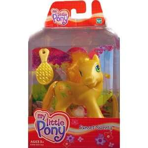  SUNSET SWEETY w/Brush My Little Pony Hasbro Toys & Games