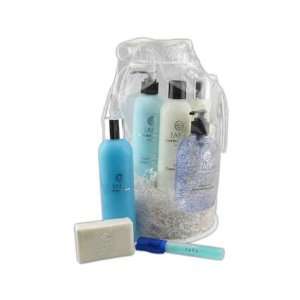 Mens deluxe kit with conditioner, body wash, gel and breath spray and 