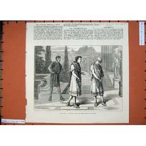  Scene Trinummus Westminsters Scholars Latin Play 1874 