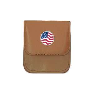 CMC Golf USA Flag Leather Euro Wallet 