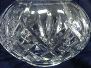   CRYSTAL CUT GLASS 2 PIECE HURRICANE LAMP FIONA 13 IOB  