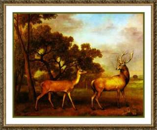   Stubbs Red Deer Counted Cross Stitch Chart Free Ship USA  