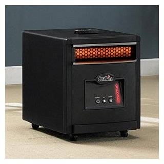   Mighty 1000 Sq Ft Portable Infrared Heater in Black Finish   8HM1500