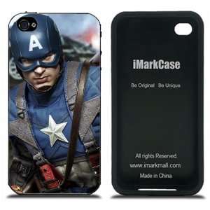  Marvel Captain Amercia Cover Case for iPhone 4 4S Series 