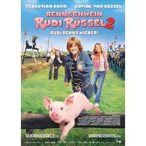  Rudy The Return of the Racing Pig Poster Movie German 