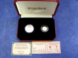 Princess Diana Wedding 1981 Gold Silver Proof Coin Set  