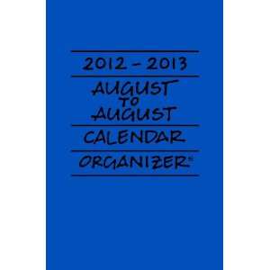  2012 2013 August to August Calendar/Organizer Lapis 