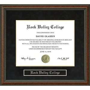  Rock Valley College Diploma Frame