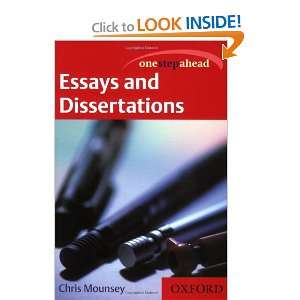  Essays and Dissertations (One Step Ahead) (9780198605058 