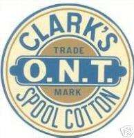 CLARKS SPOOL CABINET DECAL LARGE H1050  
