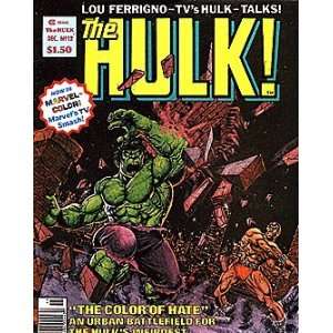 Rampaging Hulk Magazine (1977 series) #12 Marvel Books