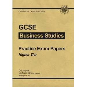  GCSE Business Studies Practice Exam Papers Higher Tier 