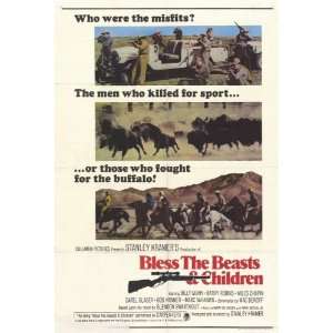  Bless the Beasts and Children (1971) 27 x 40 Movie Poster 