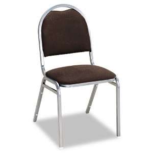 Products   Alera   Round Back Stacking Chairs w/Gray Fabric Upholstery 