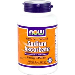  Now Sodium Ascorbate Powder, 227 Gram Health & Personal 