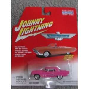 2002 Johnny Lightning Ford Thunderbird 1958 Pink Thunderbird Hardtop