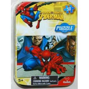    Spiderman 50 Piece Jigsaw Puzzle in a Tin   Chase Toys & Games