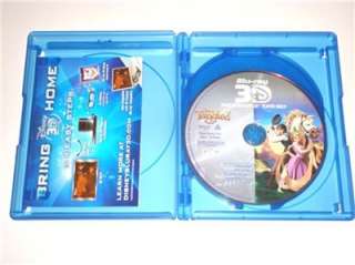 Tangled (3 D Blu Ray Disc w/ Case Only, 2011) *See Details* Fast 2 3 