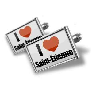   Love Saint Etienne region Loire, Rhone Alpes   Hand Made Cuff Links