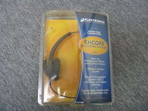 Plantronics H91 Encore Voice Tube Headset in Sealed Box  