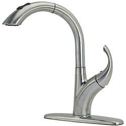 Fontaine Chloe Brushed Nickel Pullout Kitchen Faucet  