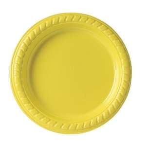 SOLO P65Y Prty Plastic Plate 6In Yellow (1000 Pack)  