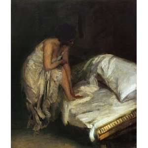   canvas   John Sloan   24 x 28 inches   The Cot