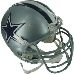 Bradie James #56 2008 Cowboys Game Used Silver Helmet  