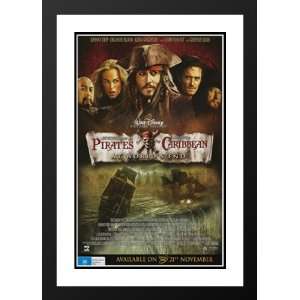  Pirates of the Caribbean End 32x45 Framed and Double Matted Movie 