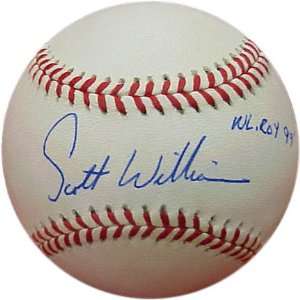Scott Williamson Autographed Baseball 