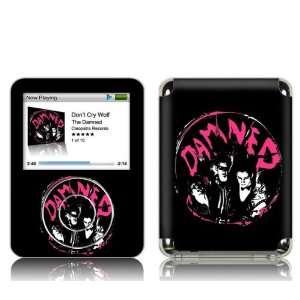   iPod Nano  3rd Gen  The Damned  Logo Skin  Players & Accessories