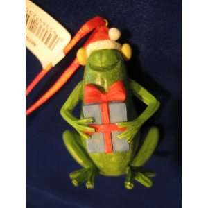  Home Grown Zucchini Frog Ornament