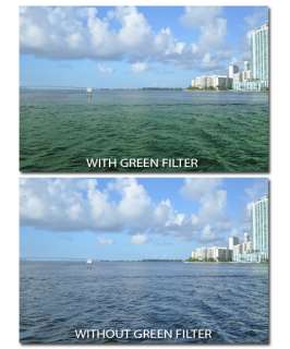 new 58mm graduated green color filter quantity 1 graduated color 