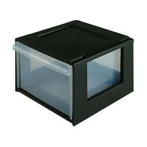  IRIS® Black DVD Storage Box Furniture & Decor