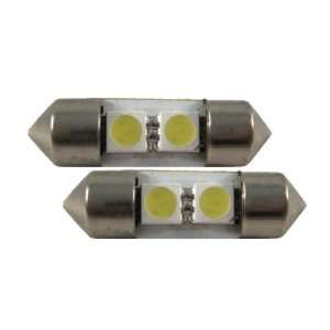    12V Festoon Dome Light LED Bulbs DE3175 DE3022 DE3021 3175   Yellow