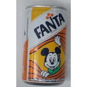  Fanta German Disney Mickey Mouse Can (Empty) Everything 