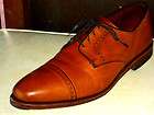 Allen Edmonds Clifton Walnut Brown Punched Cap Toe Oxford Mens Shoes 