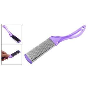    Clear Purple Double Sides Foot File Callus Remover Tool Beauty