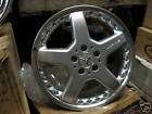 17 amg mercedes 2 piece silver alloy wheels returns not