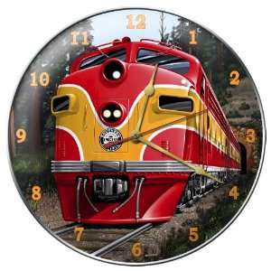  Southern Pacific Diesel Train Wall Clock