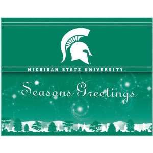 Michigan State Spartans Christmas Cards 