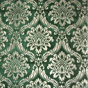   Jacquard Elizabeth Evergreen Fabric By The Yard Arts, Crafts & Sewing