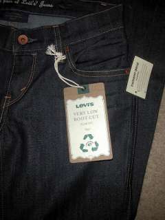 NWT Levis ECO 633 Slim Fit Boot Cut Womens Jeans sz 0  