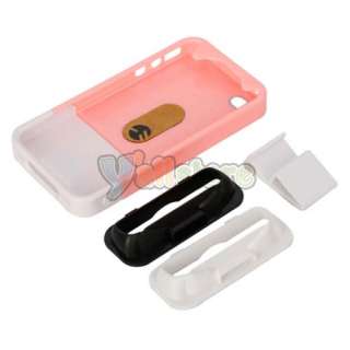 New Polymer 3D Carbonate Melt ice Cream Hard Case for iPhone 4/4S Pink 