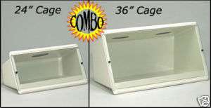 36 and 24 NPI Reptile Snake Cage Combo Pack Purchase  