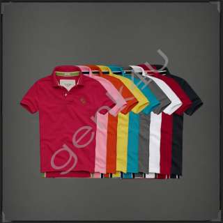 2012 New Mens Abercrombie & Fitch By Hollister Polo Shirts Mount 