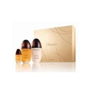 Calvin Klein Obsession Perfume Gift Set for Women 3.4 oz Eau De Parfum 