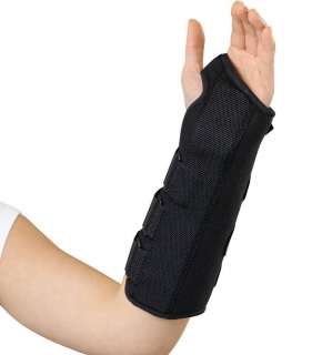Medline Universal Wrist Forearm Splint RIGHT Arm Brace  